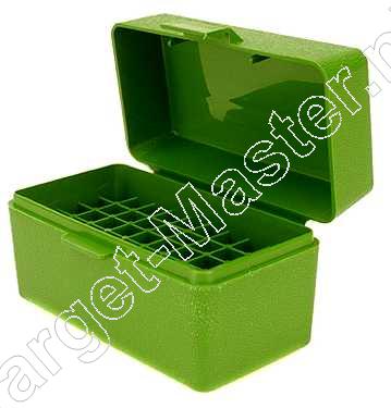 MTM CASE-GARD  -  Munitie Bewaar Doos  -  RS-50  -  inhoud 50  -  kleur GROEN